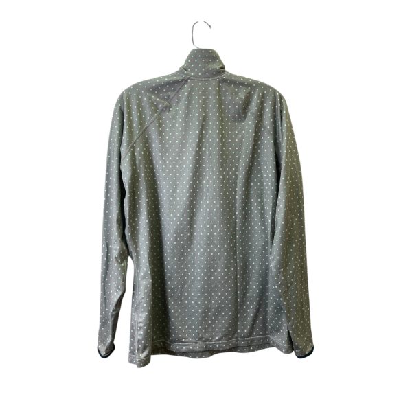 Athletic Top Ls Collar By Nike Apparel In Green, Size:Xl Online now