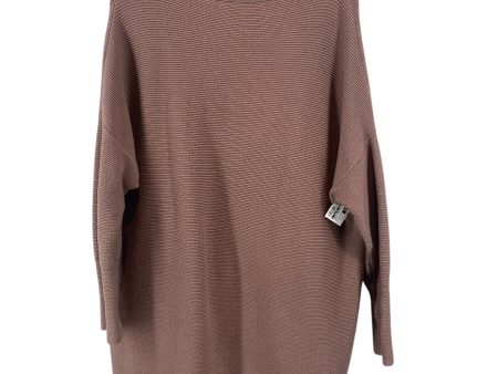 Dress Sweater By Clothes Mentor In Brown, Size: M Online now