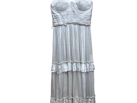 Dress Casual Maxi By Aqua In Cream, Size: Xs Online Sale