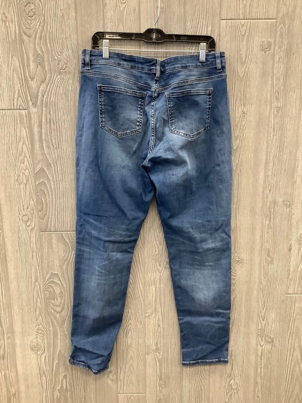 Jeans Boyfriend By J. Jill In Blue Denim, Size: 12 Online