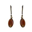 14K Gold Filled Amber Dangle drop Earrings By Unbranded Cheap