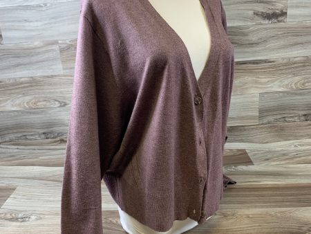 Cardigan By A New Day In Brown, Size: L Discount