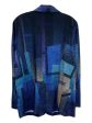 Blouse Long Sleeve By Ali Miles In Blue, Size: M For Discount