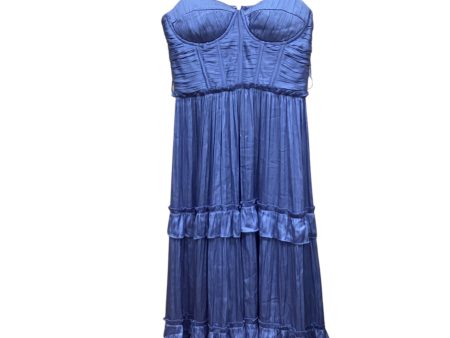 Dress Casual Maxi By Aqua In Blue, Size: L For Sale