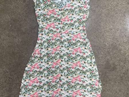 Dress Casual Maxi By Loft In Floral Print, Size:8 Online now