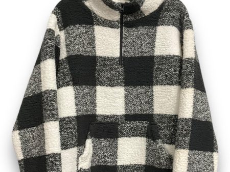 Athletic Fleece By Clothes Mentor In Plaid Pattern, Size: 3x For Discount