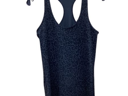 Athletic Tank Top By Lululemon In Black & Grey Hot on Sale