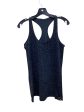 Athletic Tank Top By Lululemon In Black & Grey Hot on Sale